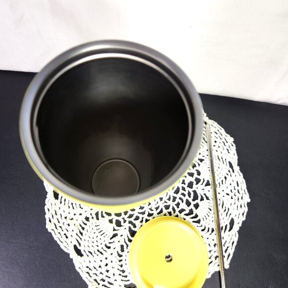 Starbucks Stainless Steel Neon Yellow Geometric Soft Touch 24oz Tumbler 2024 - Picture 7 of 8